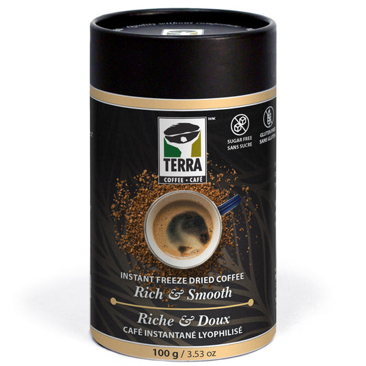 Instant Freeze-Dried Coffee - Rich & Smooth 100 gr