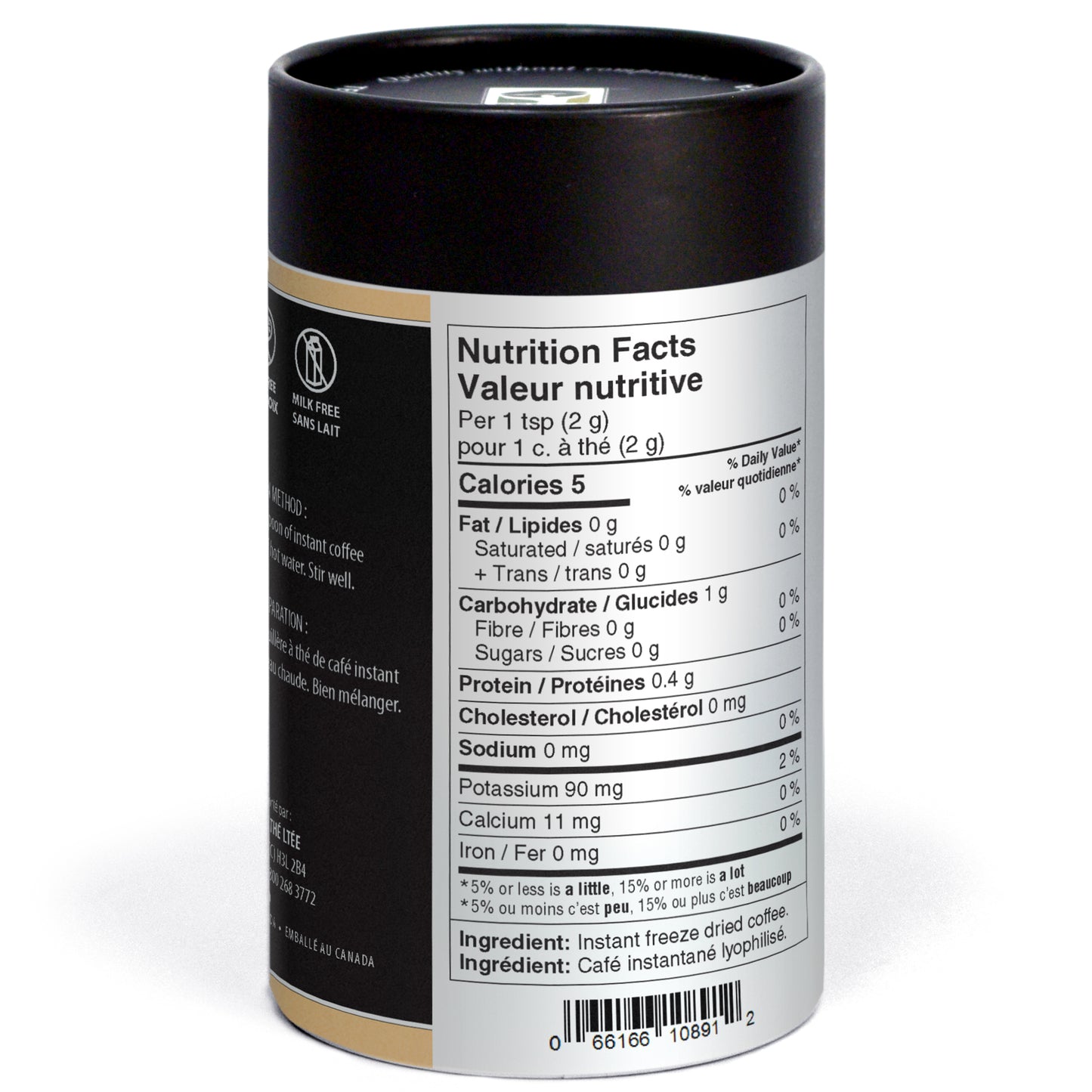 Instant Freeze-Dried Coffee - Rich & Smooth 100 gr