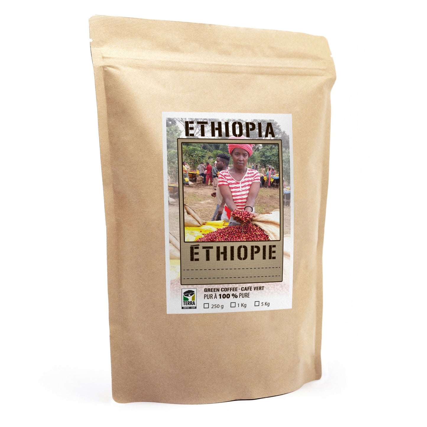 Éthiopie Guji Hangadi Grade 2 - Café vert