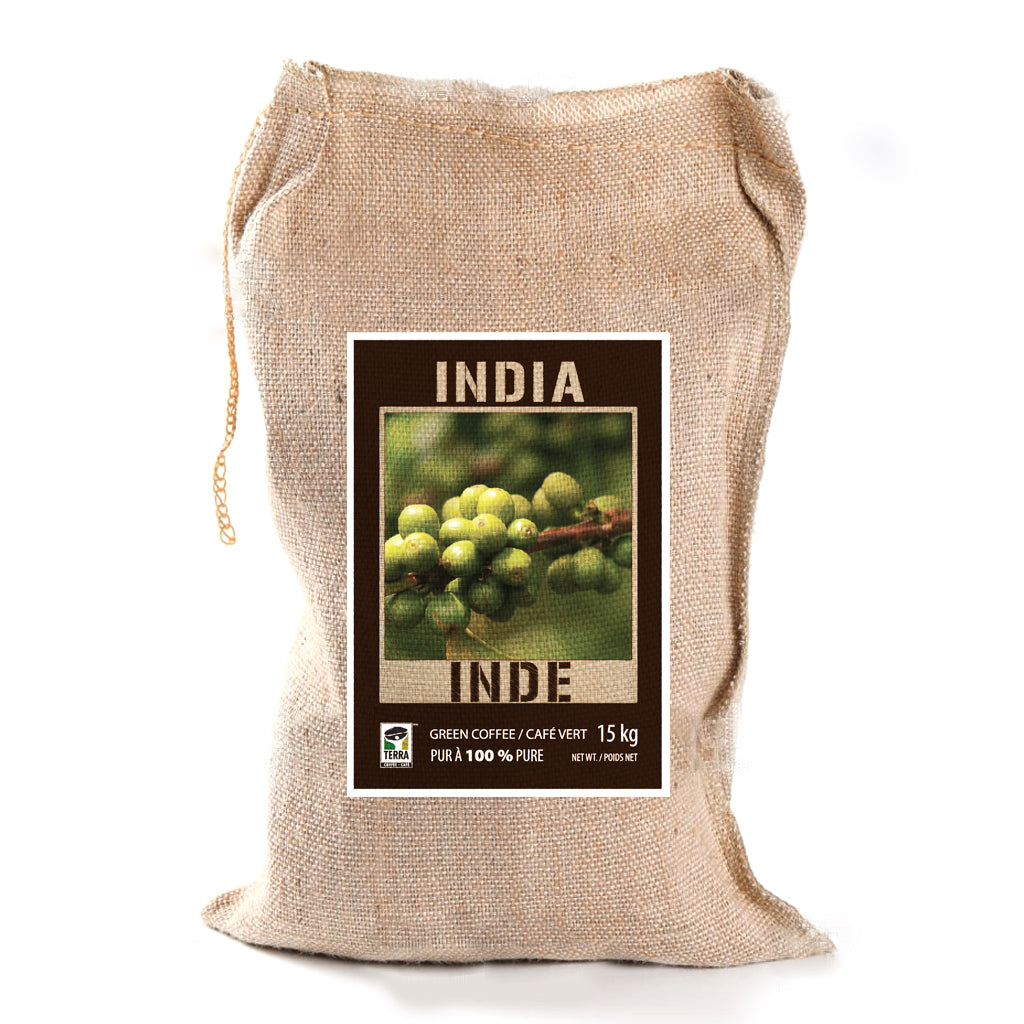 INDE ROBUSTA PARCHEMENT PEABERRY - CAFÉ VERT