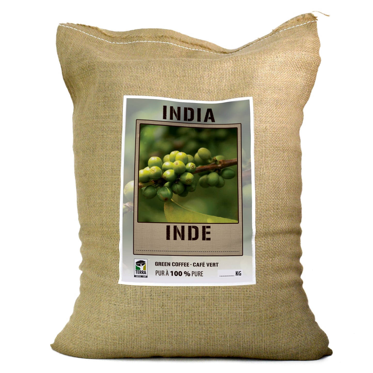 India Mysore Golden Nuggets Extra Bold - Green Coffee