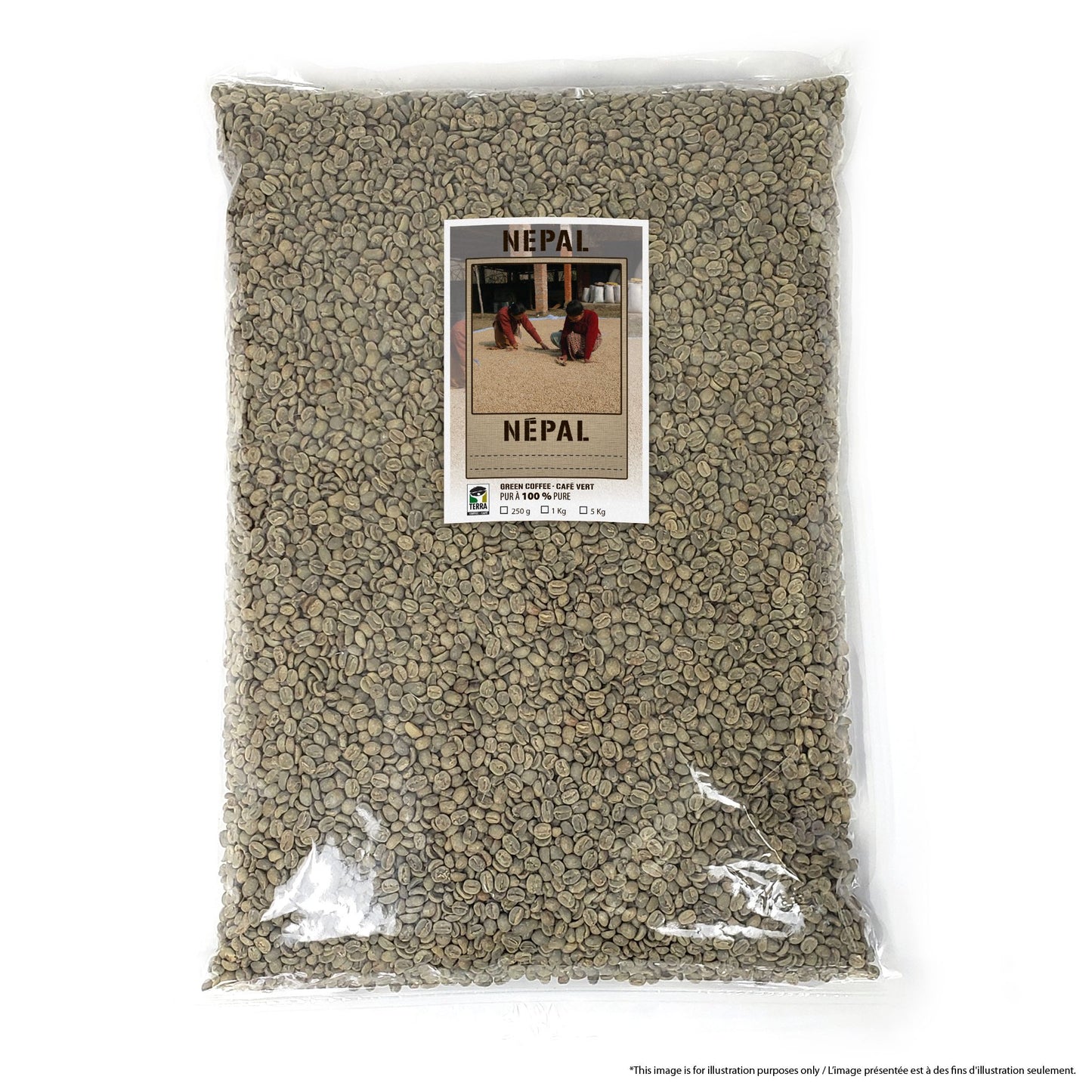 Nepal Mount Everest Supreme - Certified Organic - Green Coffee