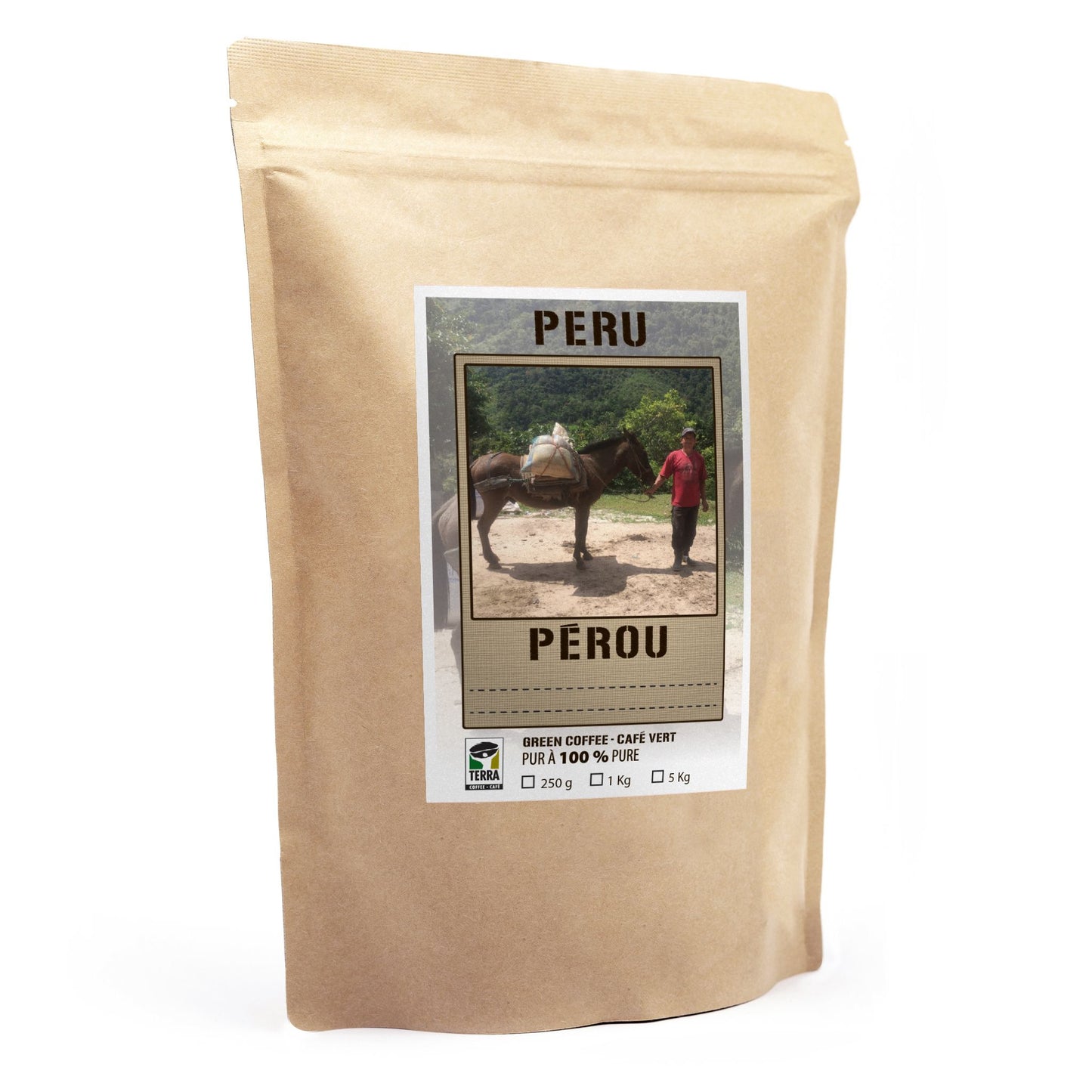 Peru Washed Amazonas Grade 1 - Certified Organic - Green Coffee