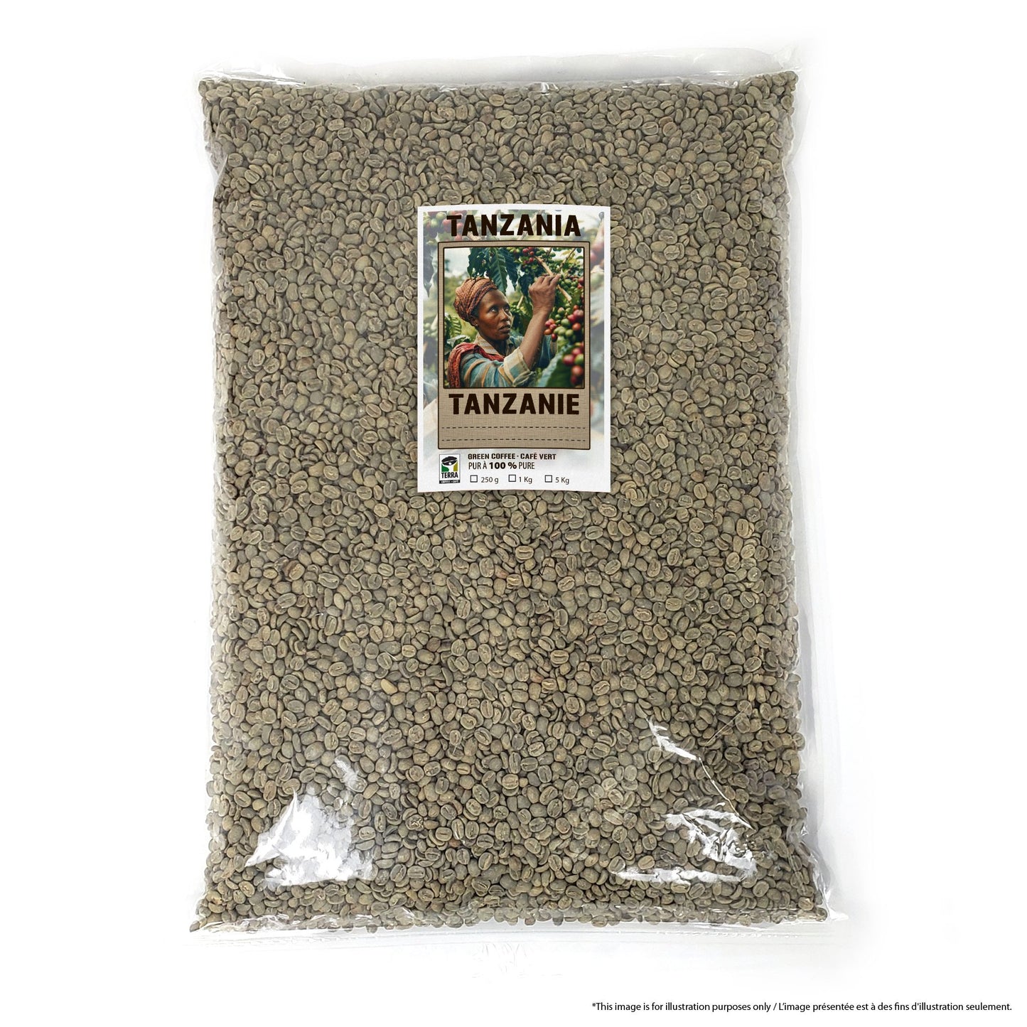 Tanzania Buboka Robusta - Green Coffee