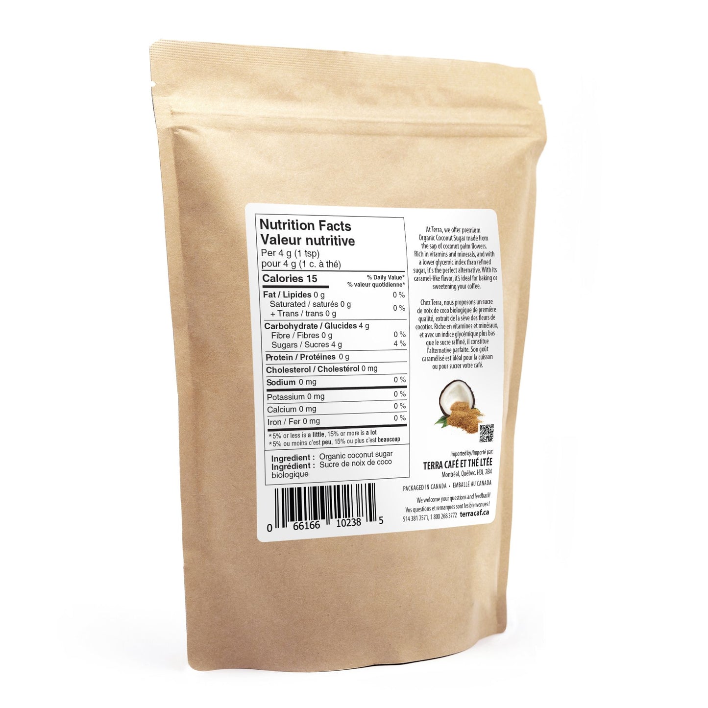 Sucre de Noix de Coco Biologique