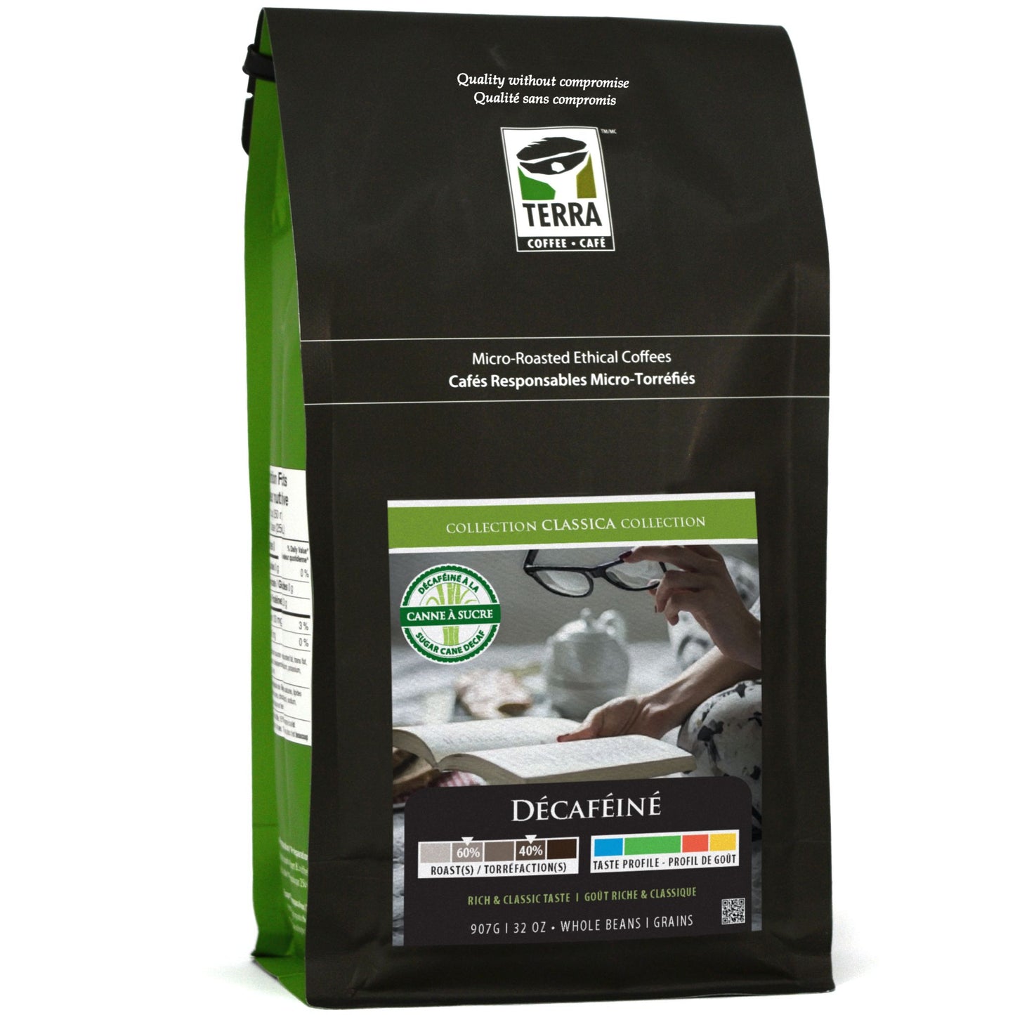 Decaffeinated - E.A. Sugar Cane Decaf (60% Light Medium 40% Medium Dark) Coffee