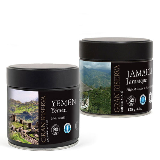 Kit de Café - Jamaïque Montagne Bleue & Yémen Ismaili 2 X 125G