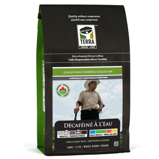Décaféiné - à l'eau (60% Brun Foncé 40% Moyen Foncé)