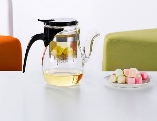Théière Siamoise en Verre 600ml