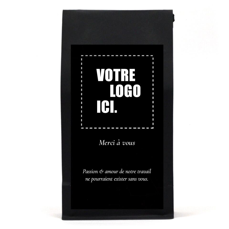 CADEAU CORPORATIF - SAC DE CAFÉ PERSONNALISÉ (FRANÇAIS)