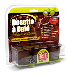 Capsules à Café Réutilisables pour Keurig - Paquet de 3