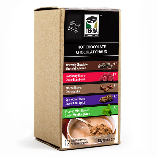 Chocolat Chaud Boîte Explore 12 Sachets