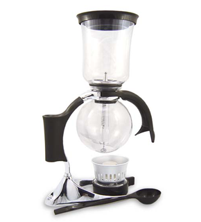 BELLINA SIPHON COFFEE MAKER & REPLACEMENT GLASS