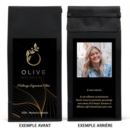 CADEAU CORPORATIF - SAC DE CAFÉ PERSONNALISÉ (FRANÇAIS)