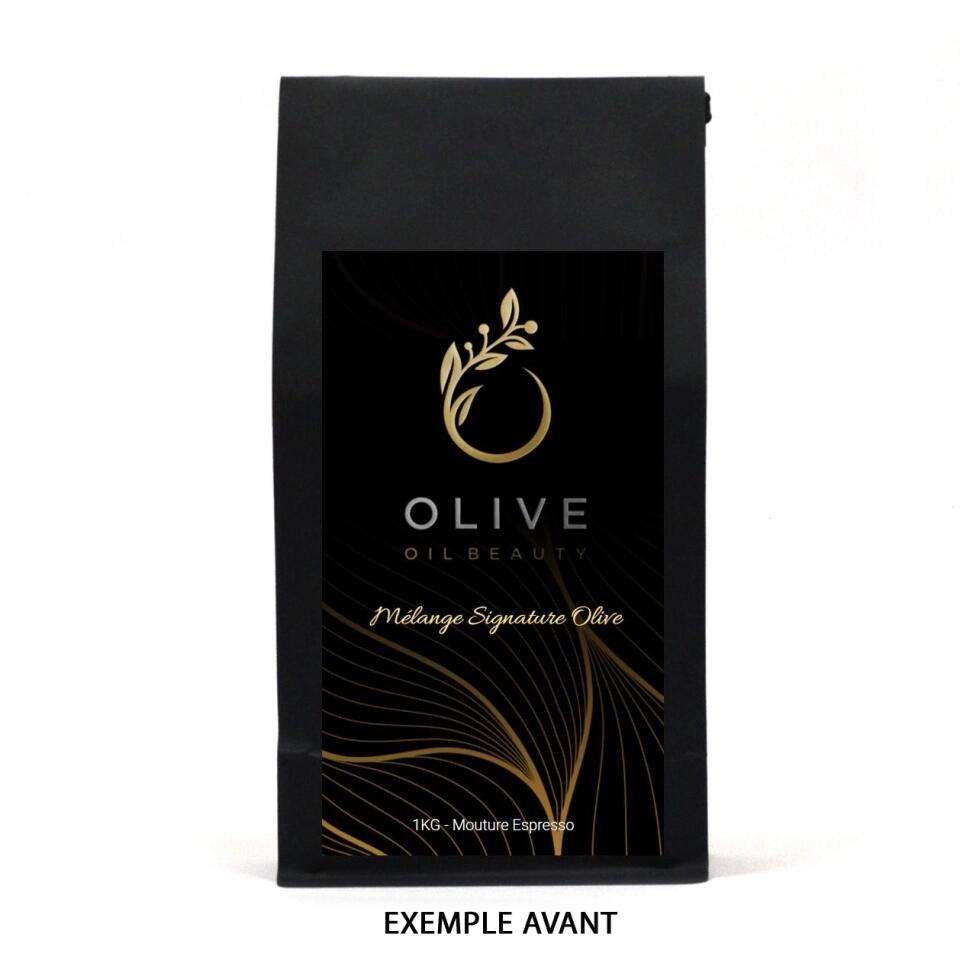 Cadeau corporatif de café personnalisé (français)