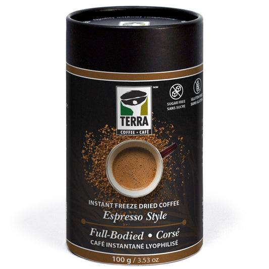 Instant Freeze-Dried Coffee - Espresso Style 100 gr