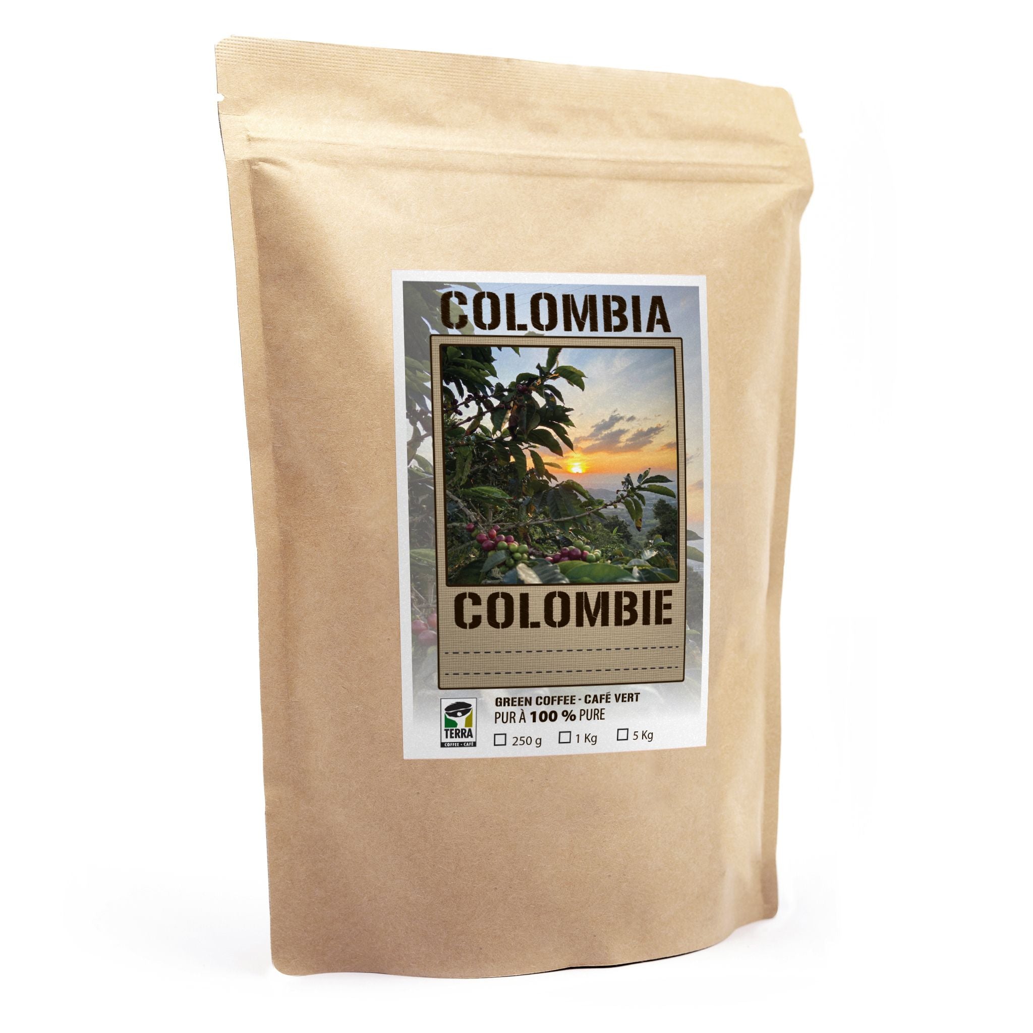 Colombia Pink Bourbon Green Coffee