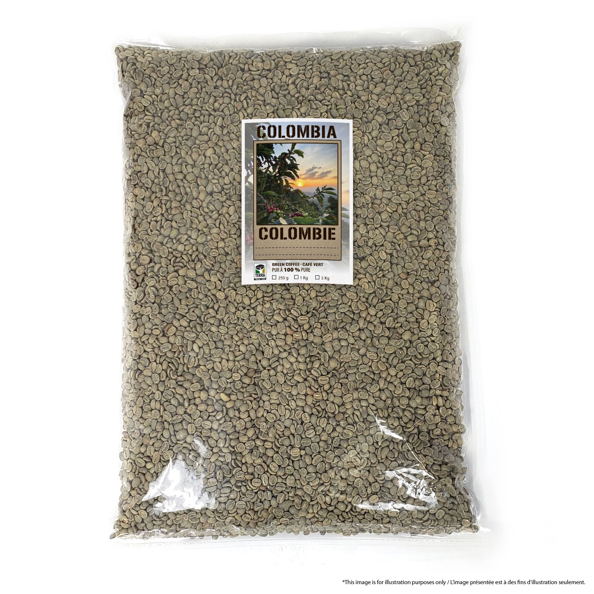 Colombia Pink Bourbon Green Coffee