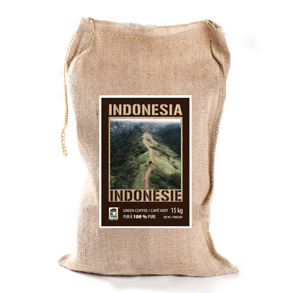 INDONESIA FLORES ISLAND GR.1  - GREEN COFFEE