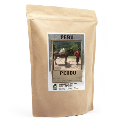 Peru Washed Amazonas Grade 1 - Certified Organic - Green Coffee