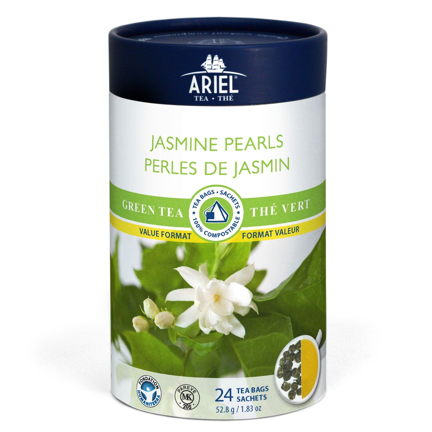 Thé Vert - Perles de Jasmin