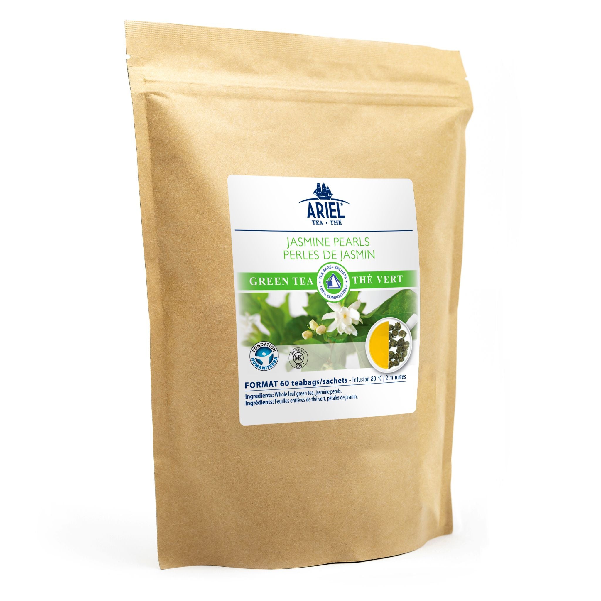 Jasmine Pearls - Chinese Green Tea