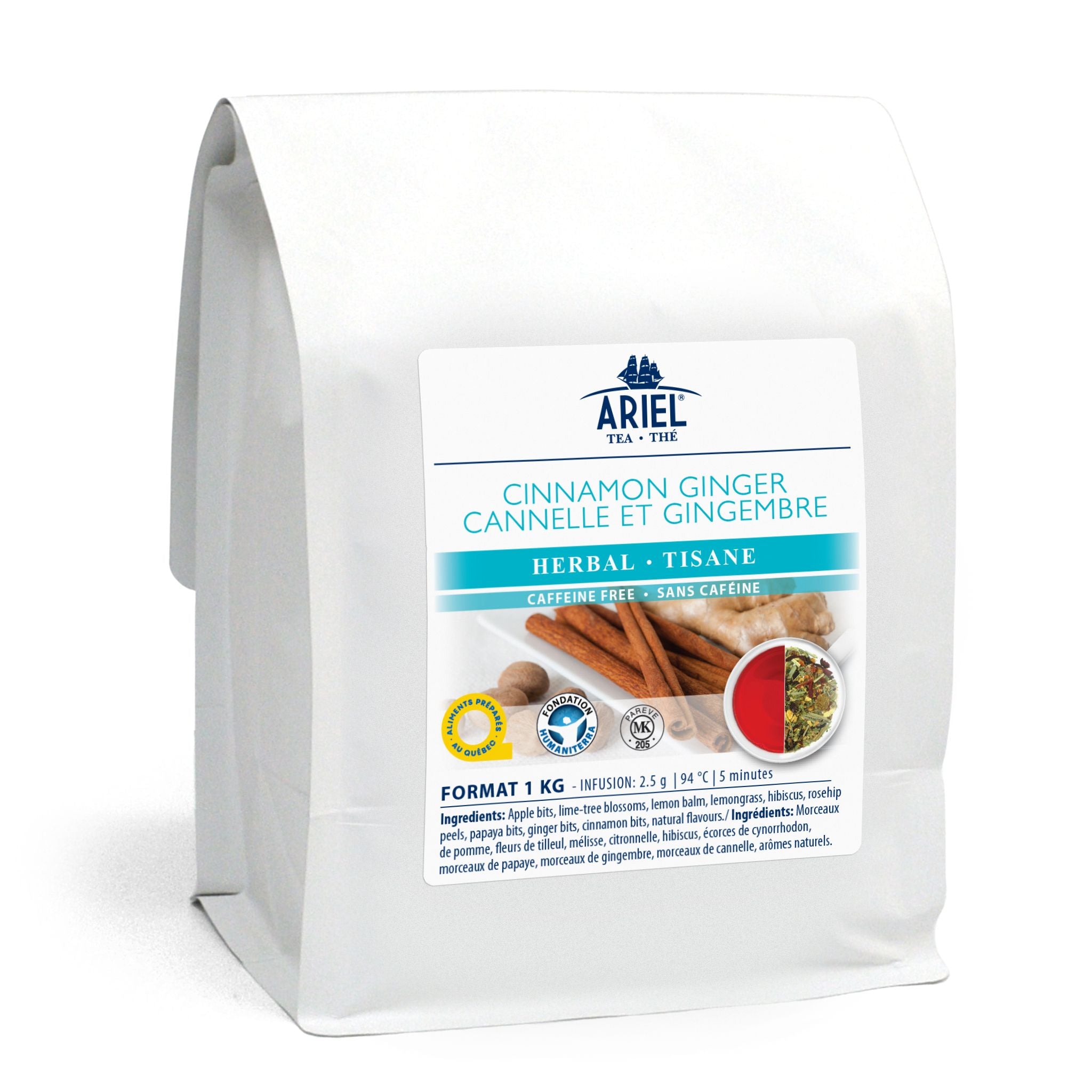 Cinnamon Ginger Herbal Tea