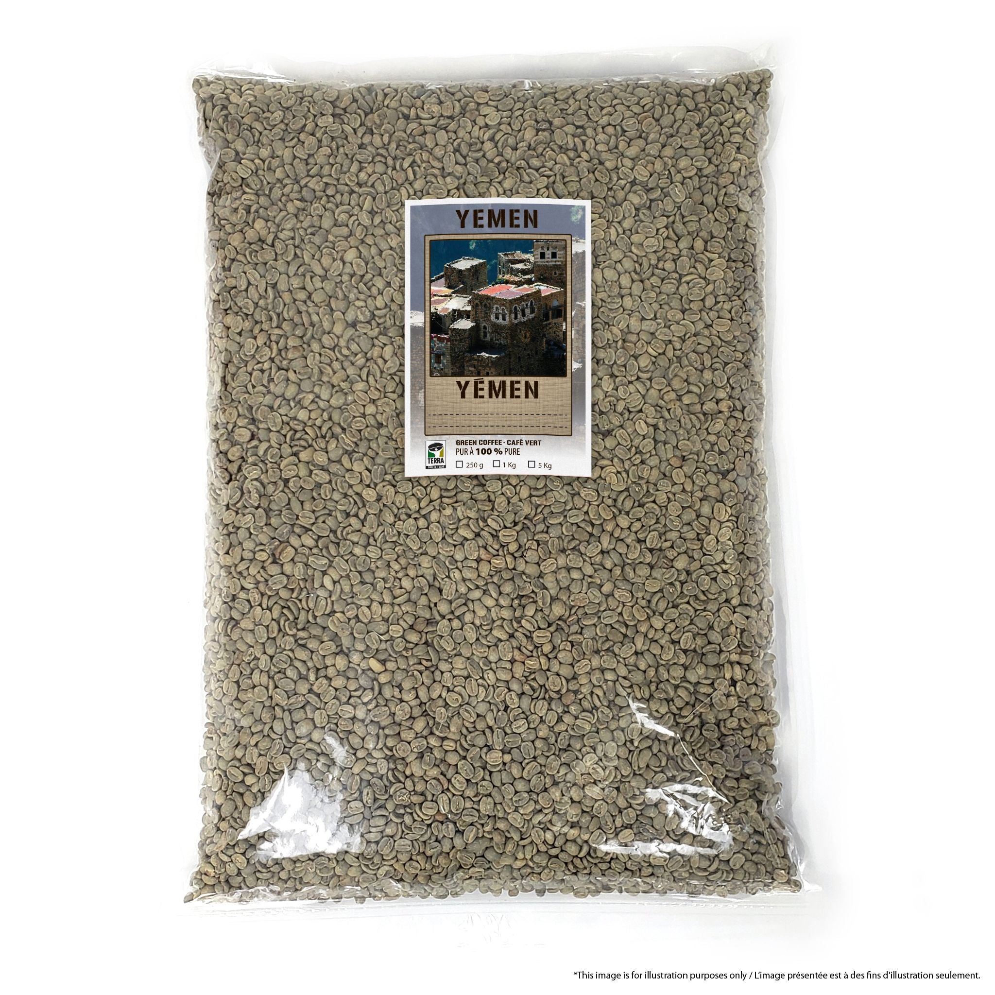 Yemen Mocha Matari Genuine - Green Coffee