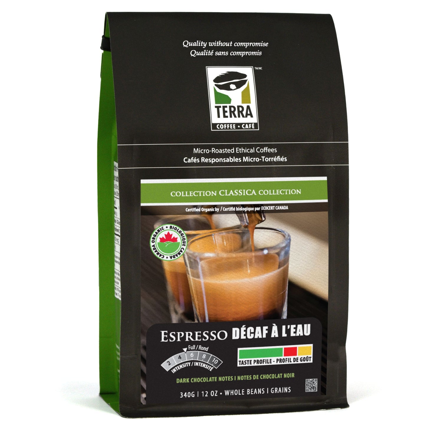 Espresso Decaf - Mountain Water (100 % Medium Dark) Coffee