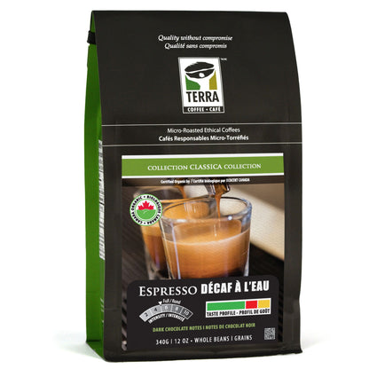 Espresso Decaf - Mountain Water (100 % Medium Dark) Coffee