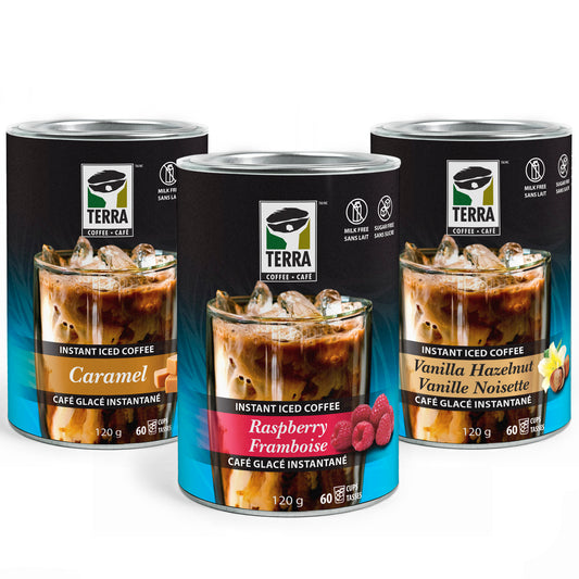 Instant Iced Coffees (3 Flavour Pack)