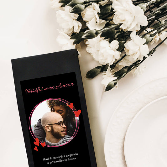 Personalized Photo Coffee Bag