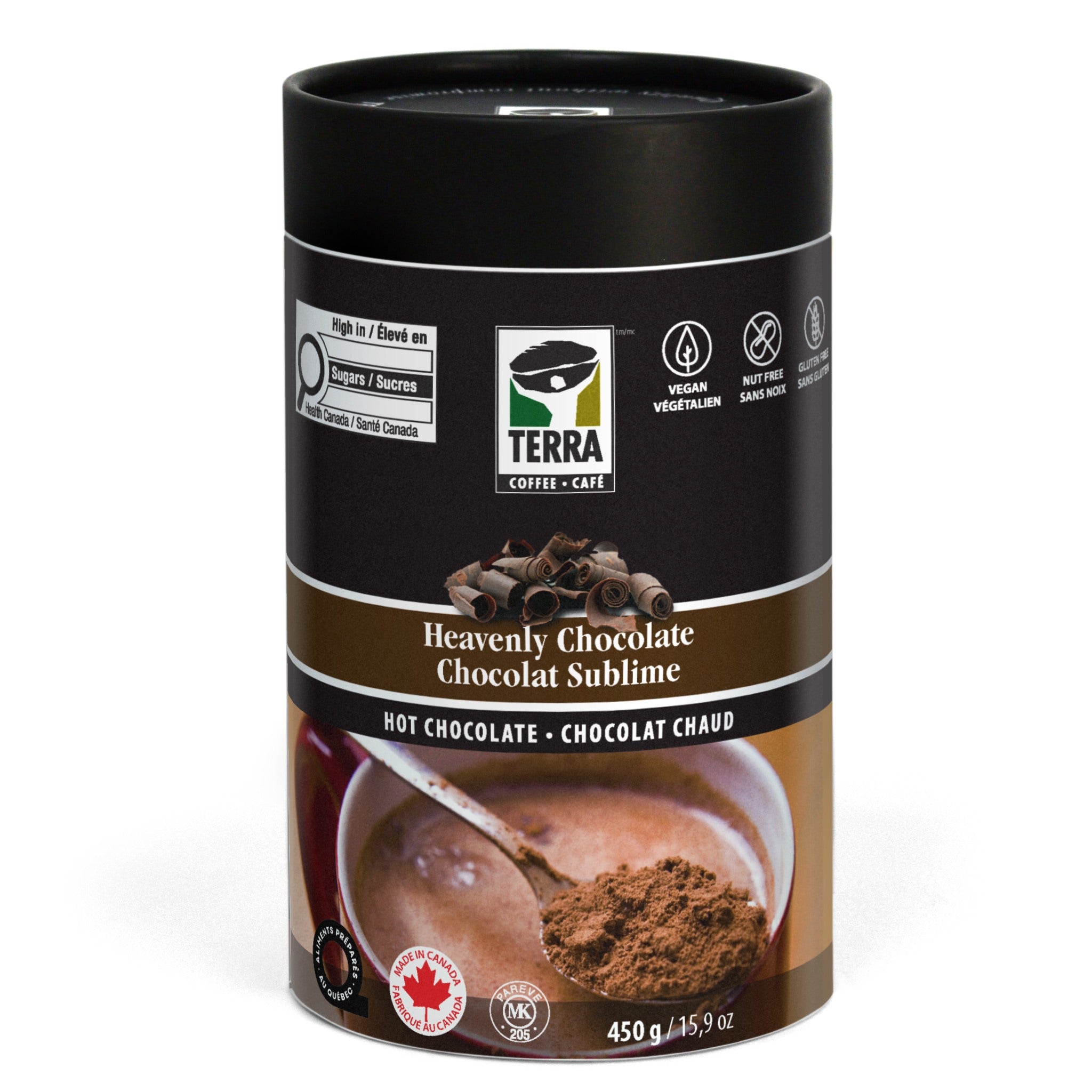 Heavenly Chocolate hot chocolate - Terra Coffee & Tea – Terra Café