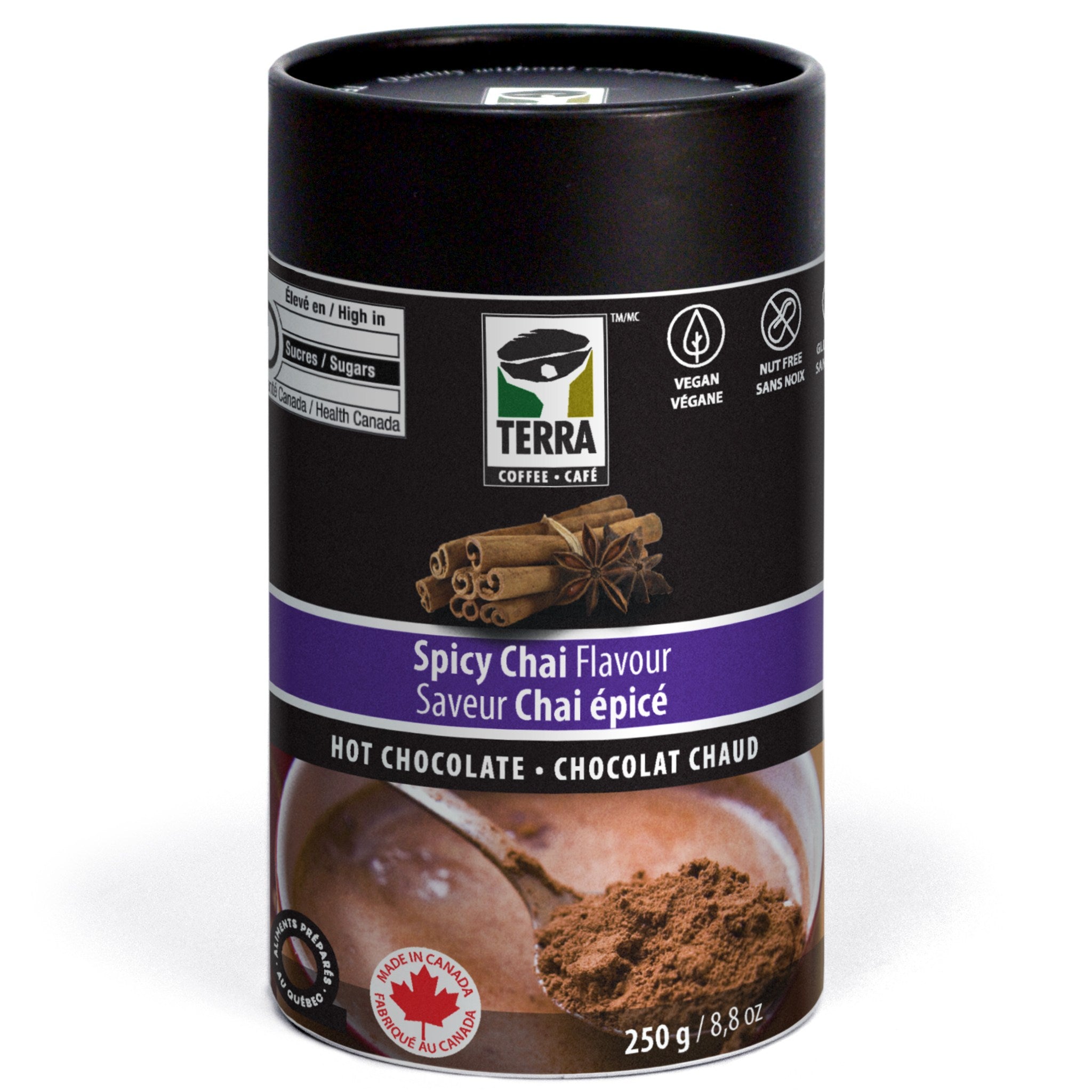 Spicy Chai Hot Chocolate - Terra Coffee & Tea