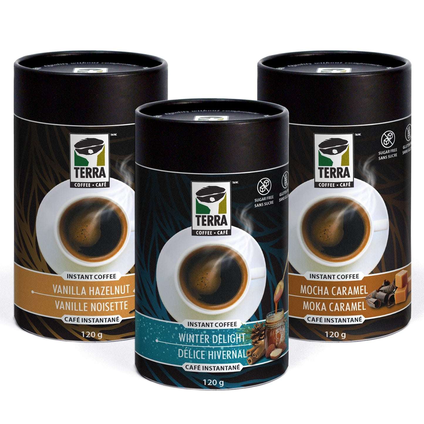 Cafés Instantanés Trio - 3 x 120 g