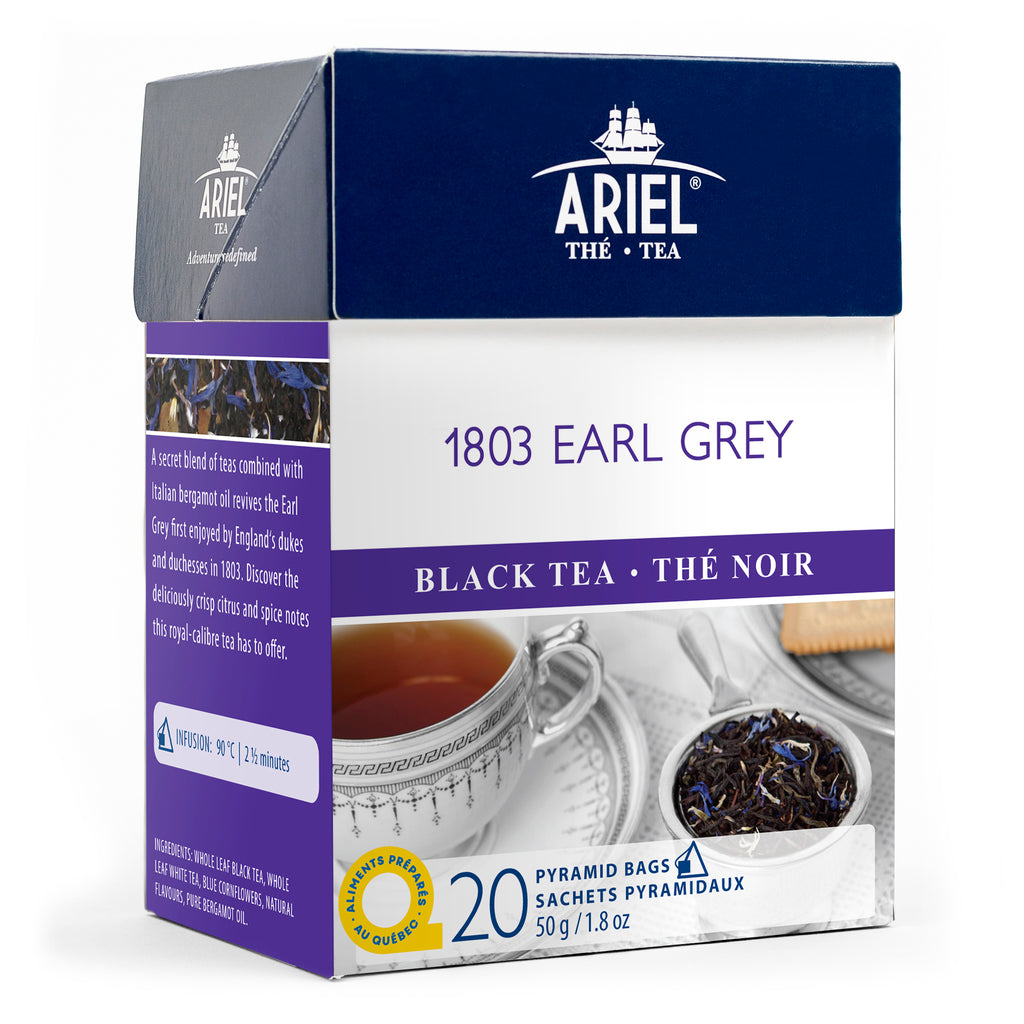 Thé noir aromatisé - N°158 - Earl Grey