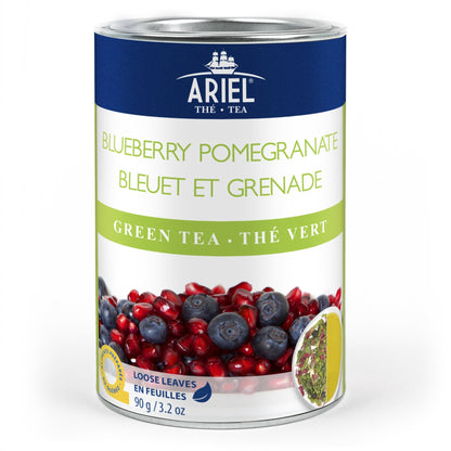 BLUEBERRY POMEGRANATE - GREEN TEA