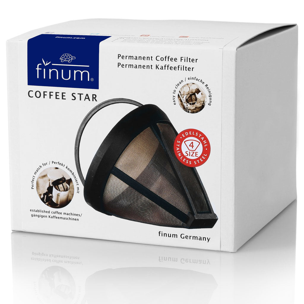 Finum Permanent Coffee Filter (Size 4)