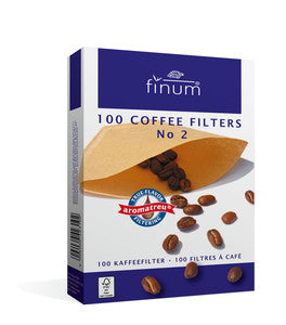 FINUM PAPER COFFEE FILTERS SIZE #2