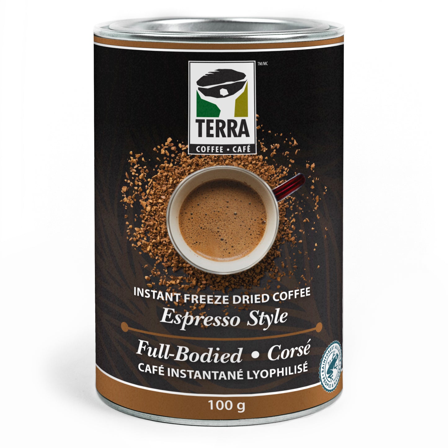Instant Freeze-Dried Coffee - Espresso Style 100 gr