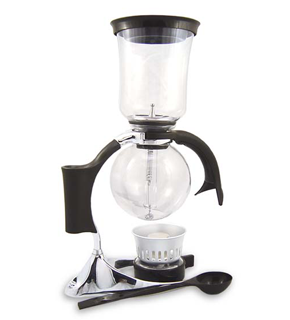 Bellina Siphon Coffee Maker & Replacement Glass