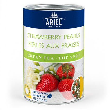 Strawberry Pearls - Green Tea