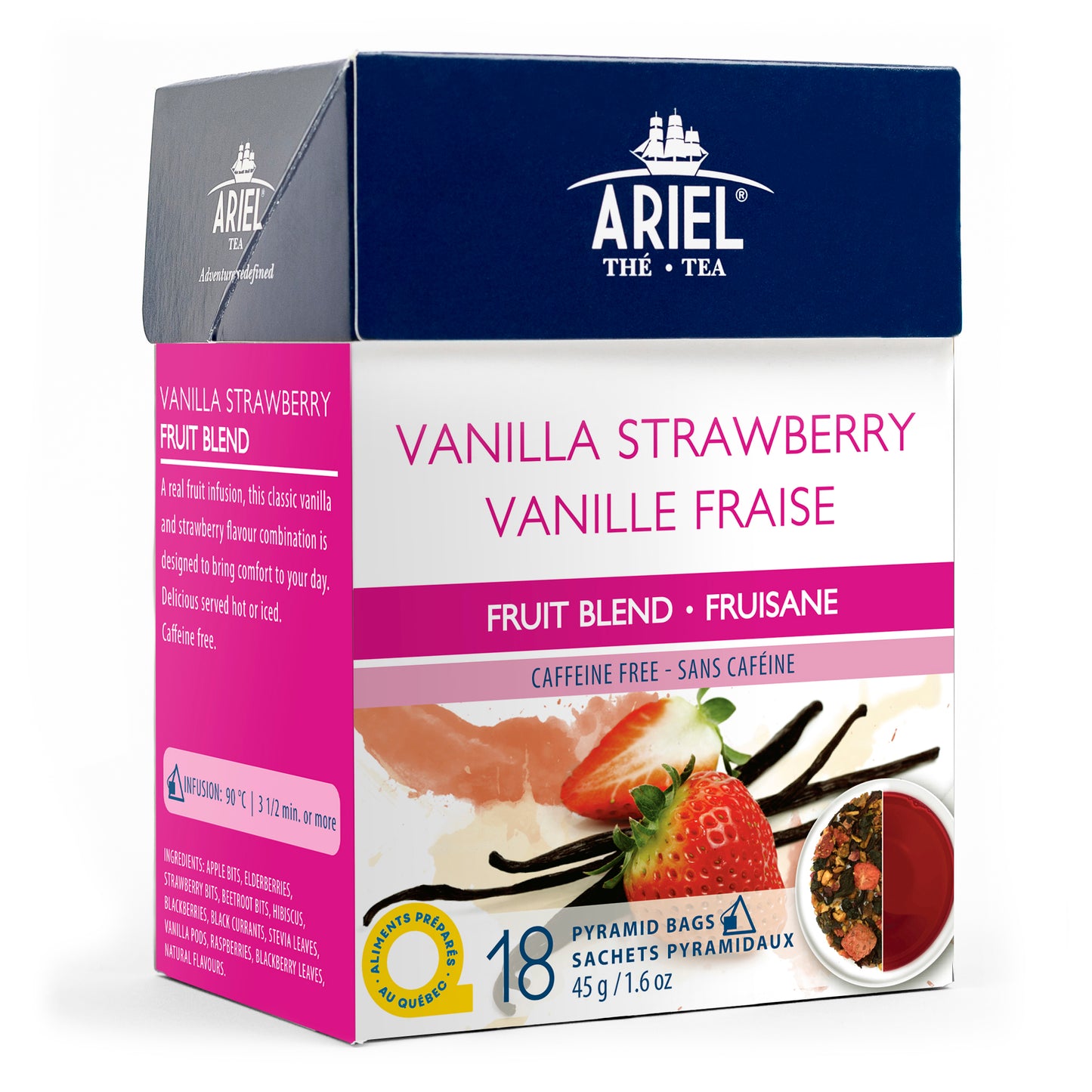 VANILLA STRAWBERRY - FRUIT TEA